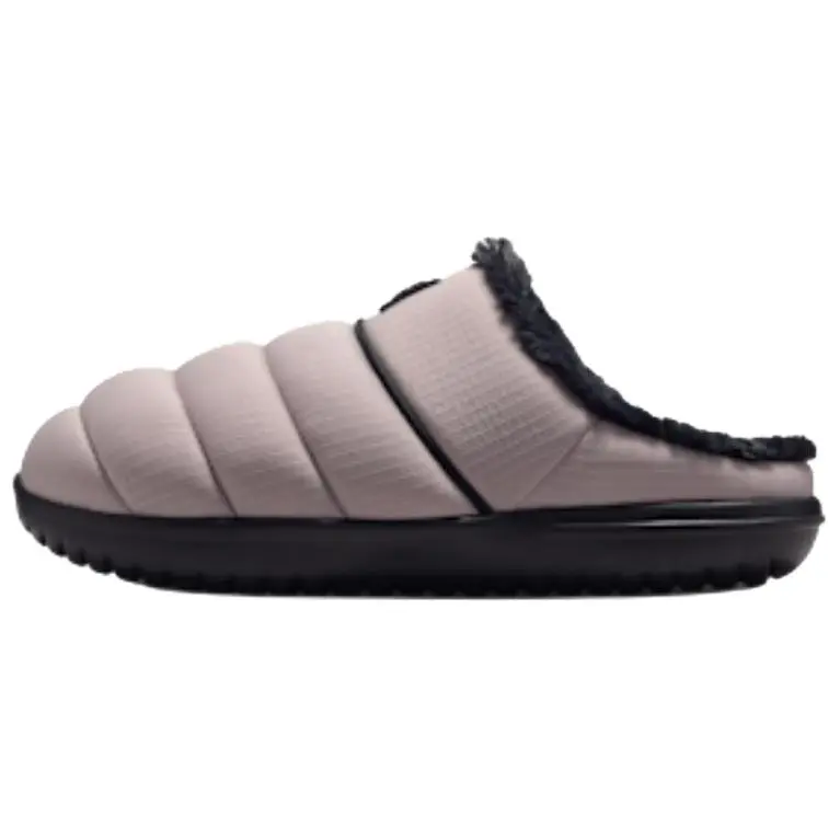 Nike Burrow SE House Slippers - Indoor Slippers, Grey Black Sports Footwear, Home Slippers, Shoe, Slide, Foam, Casual, Memory Foam, Us M 10
