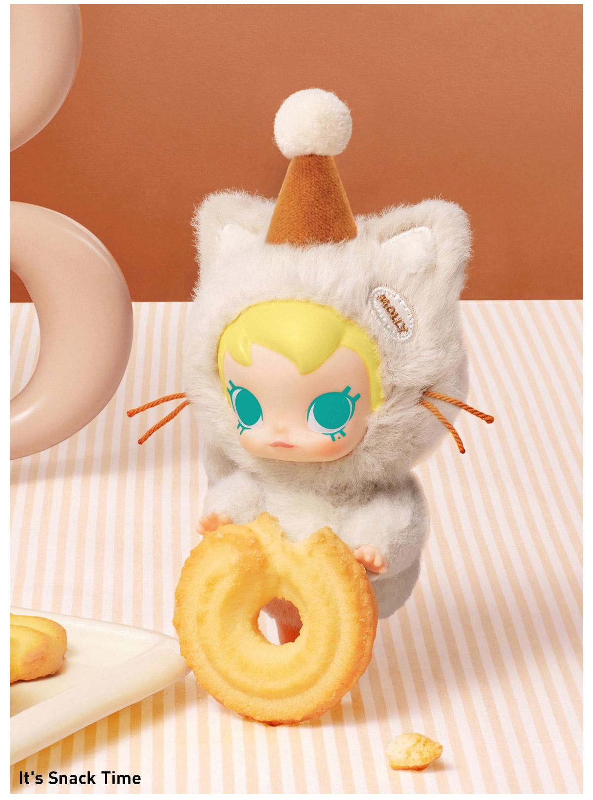 [Spanish]-Baby Molly Pocket Friends Series – Peluche de Vinilo Colgante en Caja Sorpresa