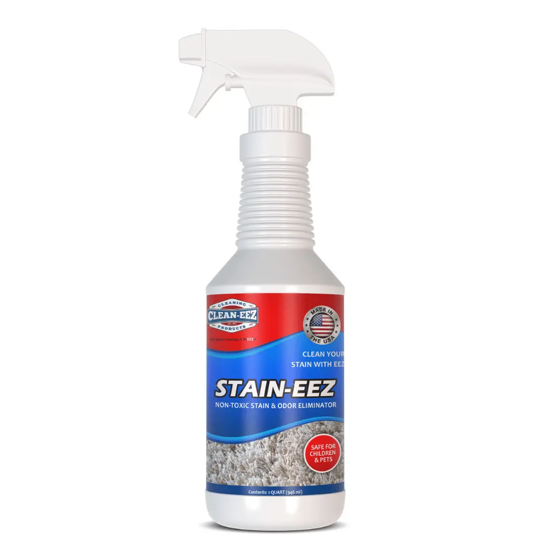 Clean-eez Stain-eez Carpet Cleaner Spray – Pro-Biotics & Enzyme Power for Ultimate Stain & Odor Elimination – Best Pet Carpet Cleaner