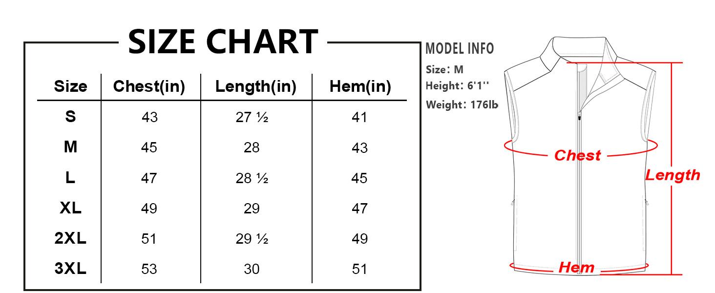 MAELREG Men’s Windproof Softshell Vest Lightweight Stretch Sleeveless Jacket with Zip Pockets Warm Durable Outdoor Sports Golf Vest SpringStatements