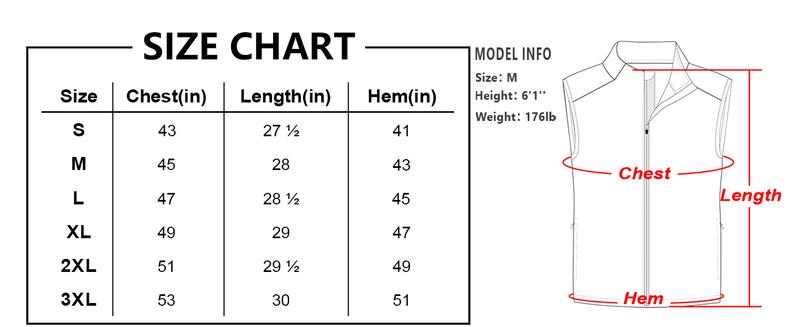 MAELREG Men’s Windproof Softshell Vest Lightweight Stretch Sleeveless Jacket with Zip Pockets Warm Durable Outdoor Sports Golf Vest