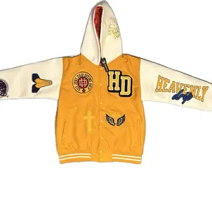 Heavenly Drip Varsity Jacket