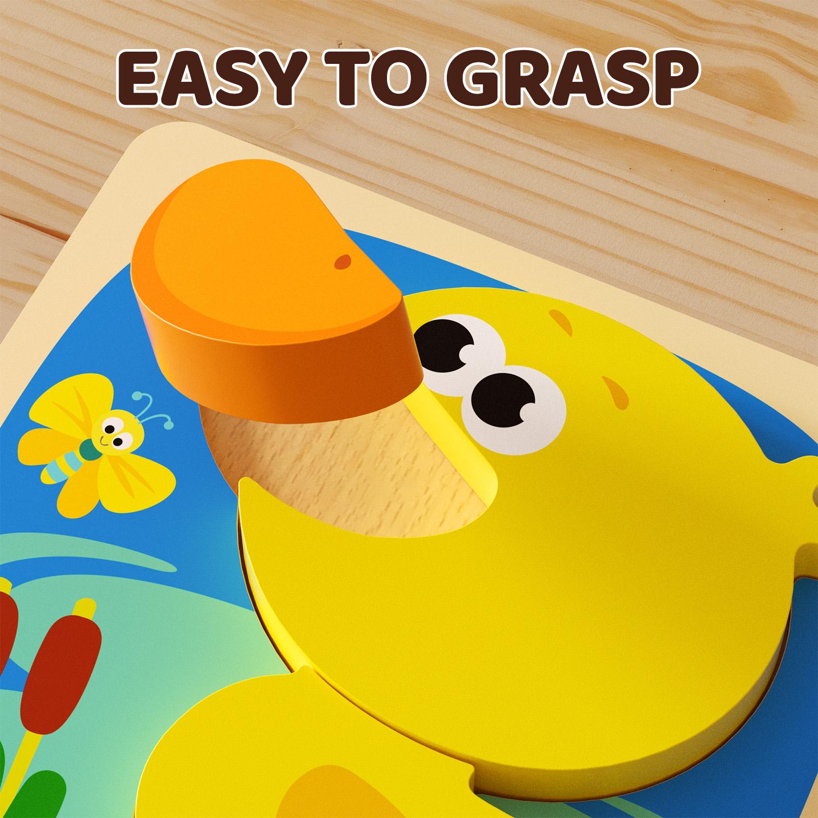 edutree Wooden Puzzles for Toddlers 2-4, 6 Pack Animal Shape Puzzle Montessori Toys for 1 2 3 Year Old, Educational Learning Toys for Girls Boys, Christmas Gift Black Friday, Mother's Day edutree Wooden Puzzles for Toddlers 2-4, 6 Pack Animal Shape Puzzle Montessori Toys for 1 2 3 Year Old, Educational Learning Toys for Girls Boys, Christmas Gift Black Friday, Mother's Day