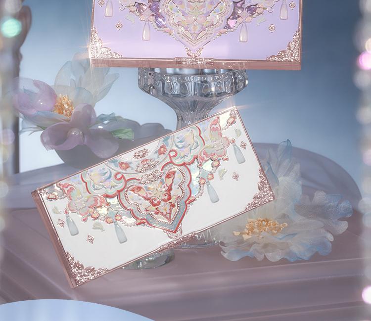Flower Knows Butterfly Cloud Collar Collection Embossed Six-Color Makeup Palette