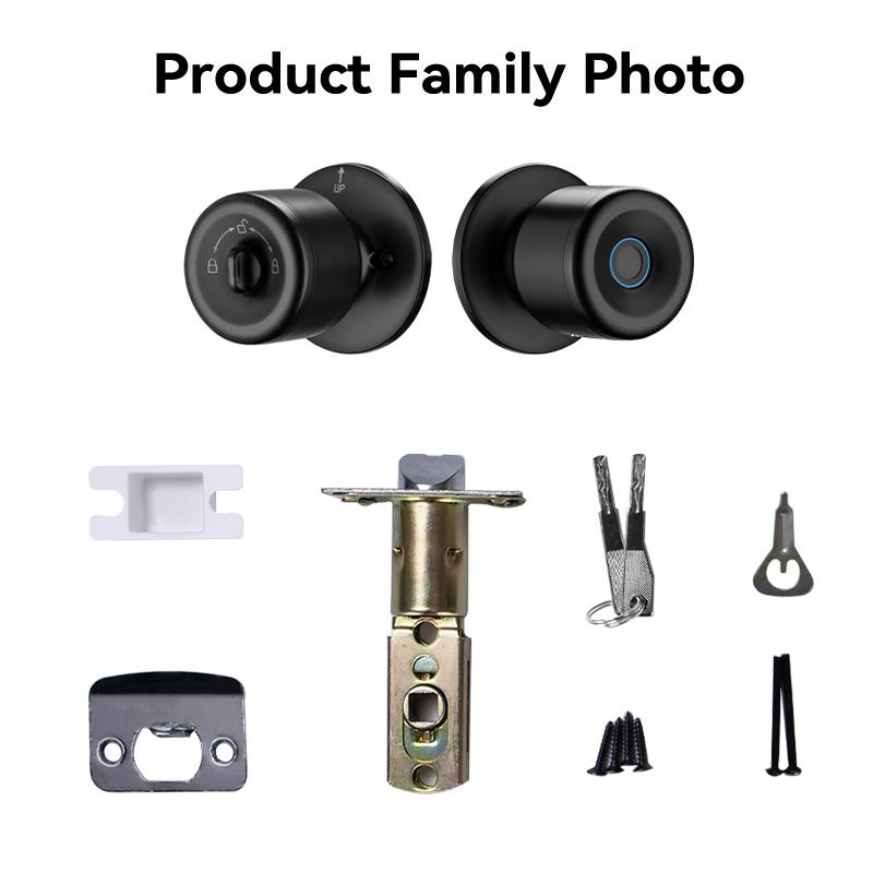 Smart 3 in 1 Fingerprint Door Lock Digital Keypad Smart Door Lock with App Control Keyless Entry Door Lock for Home Bedroom Apartment Office Garage