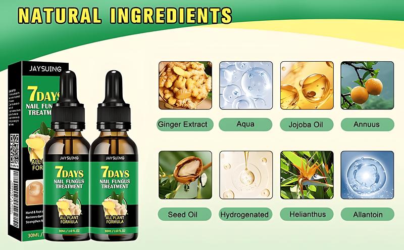 7-Day Nail Fungal Treatment Serum Foot Fungus Remedy Removal Products Anti infection Onychomycosis Paronychia Repair Gel Care Ginger Healthcare Therapeutic Therapy Bathroom Solution nailgrowthoil Healthy Wellness Aid Liquid Fitness Organic Skin Ginkgo 7-Day Nail Fungal Treatment Serum Foot Fungus Remedy Removal Products Anti infection Onychomycosis Paronychia Repair Gel Care Ginger Healthcare Therapeutic Therapy Bathroom Solution nailgrowthoil Healthy Wellness Aid Liquid Fitness Organic Skin Ginkgo