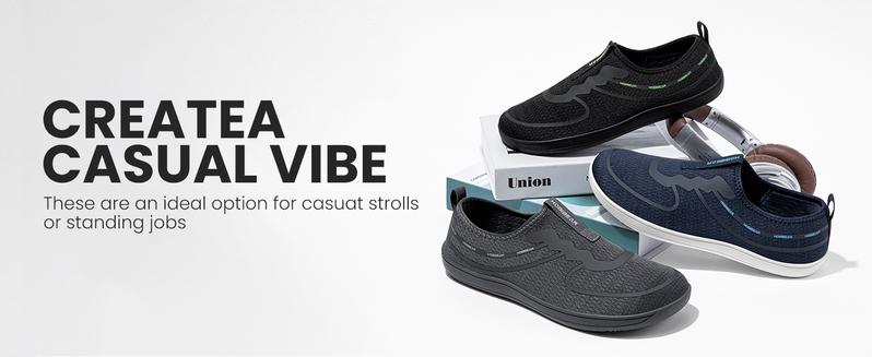 HOBIBEAR Wide Minimalist Barefoot Shoes Mens Womens Walking Sneakers Shoes | Zero Drop Sole | Optimal Relaxation