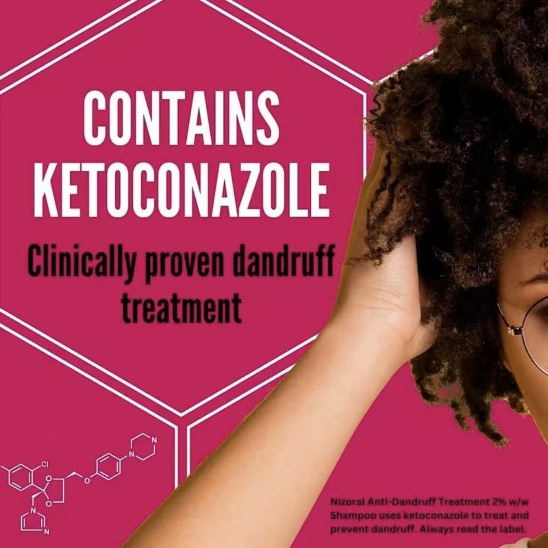 Nizoral Ketoconazole 2% Shampoo – Gentle Cleansing Formula for Scalp Care, 60ml