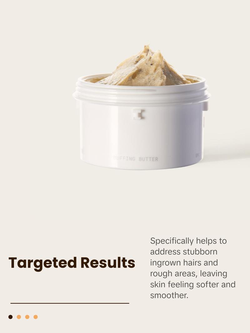 JUNOCO Refill Pod | Buffing Butter. Hydrating body scrub with Coffee Grinds and Perlite. 85gr