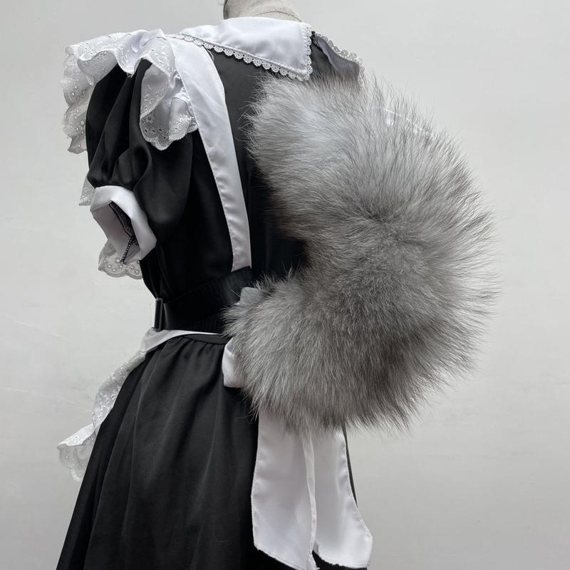 15inch Voice Control Electric Remote Control Tail Super Cute Anime Style Faux Fur for Cosplay Halloween Valentine's Day Carnival Costumes Fun Design Durable Material Basic Minimalist Fashion Womenswear Clothes Essential Rechargeable USB Model Luxury Chri