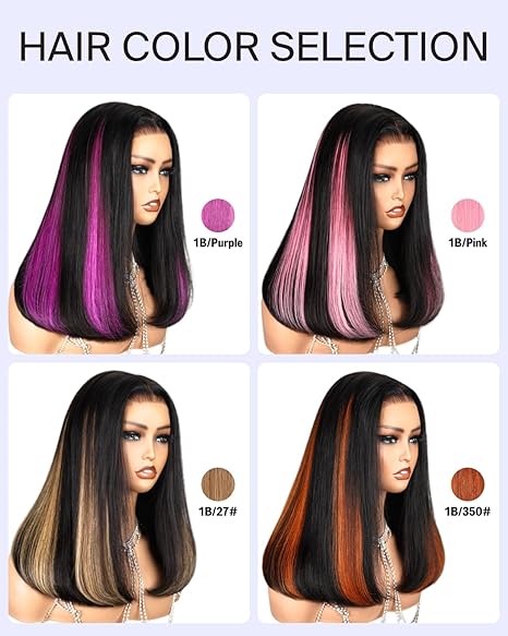 Megalook 250% Density Burgundy #99J/Natural Black/Milk Tea Straight 6x5 HD Full Lace Frontal Wig Transparent Lace Human Hair Lace Wig Red Colored for Women Pre Plucked