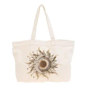 DG2 by Diane Gilman Embroidered Denim Tote Bag