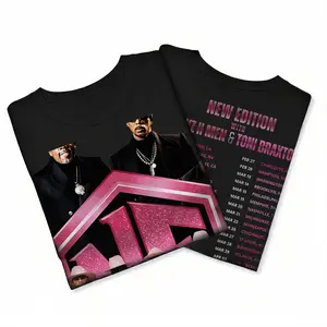 NE Concert Fan Culture Statement Shirt, Fashion Cotton, Full Colors, Full Sizes, For Men, For Women