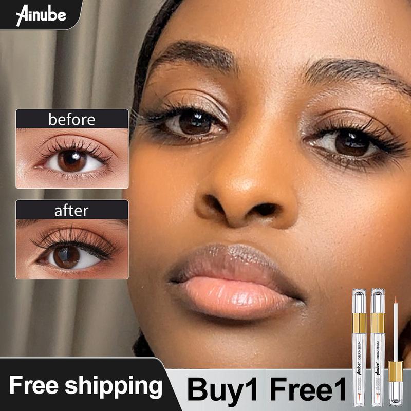Ainube Lash Growth Serum – Plant-Based Formula for Naturally Longer, Fuller Lashes | Dual Tube Set (3ml x 2) | Nourishing, Gentle & Safe for Sensitive Eyes Ainube Lash Growth Serum – Plant-Based Formula for Naturally Longer, Fuller Lashes | Dual Tube Set (3ml x 2) | Nourishing, Gentle & Safe for Sensitive Eyes