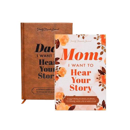 Mom and Dad, I want to hear your stories, guide meaningful diaries, write different stories, and be a New Year's gift for Mom and Dad-  Diary