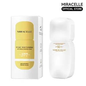 MIRACELLE SPF50+ Daily Sunscreen | Lightweight Hydrating UV Care | No White Cast & Non-Greasy Finish