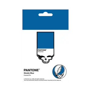 Stealie Blue Enamel Pin