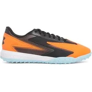 Under Armour Unisex Shadow Turf 3 Soccer Turf Shoe Black/Ares Red/Black - 3028293-001