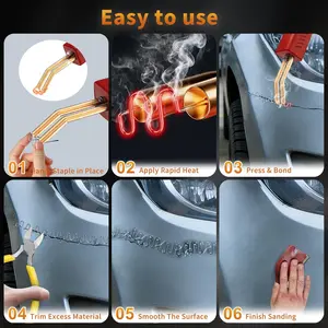 Welder, Staples, Plastic Welding Kit, Must Have for Instant Welder Kit, Bumper Repair, Portable Toolbox