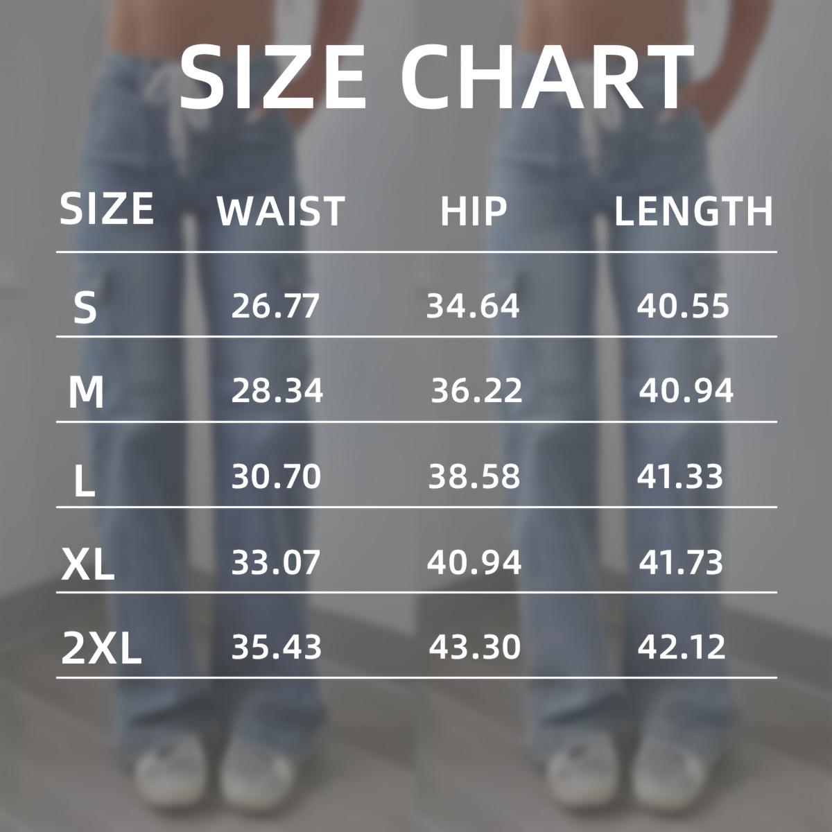2026 New Style Women'S Leisure Straight-leg Jeans With Laces And Multiple Pockets.Casual Fashion Denim Fabric Sweatpants Jeans Fit Womenswear