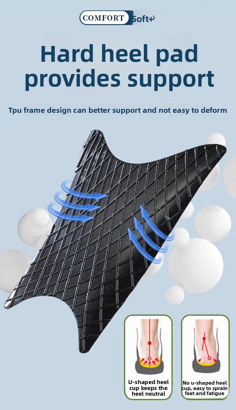 Sports Insoles |     High Elastic Shock Absorbing, Arch Support, Breathable Deodorant