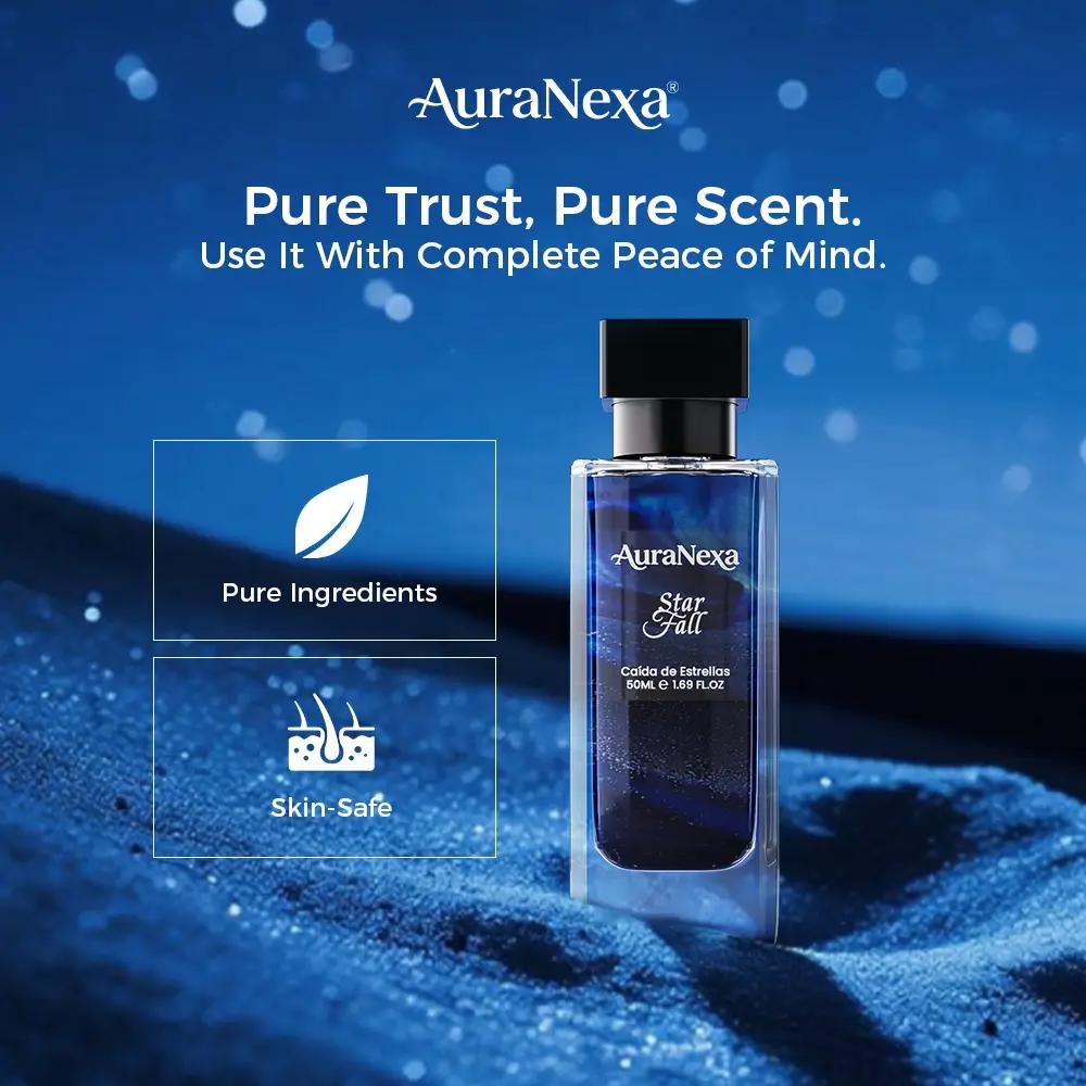 AuraNexa Oriental Rich Fragrance | Shimmer, 12H Long-Lasting, Advanced Layered Scent