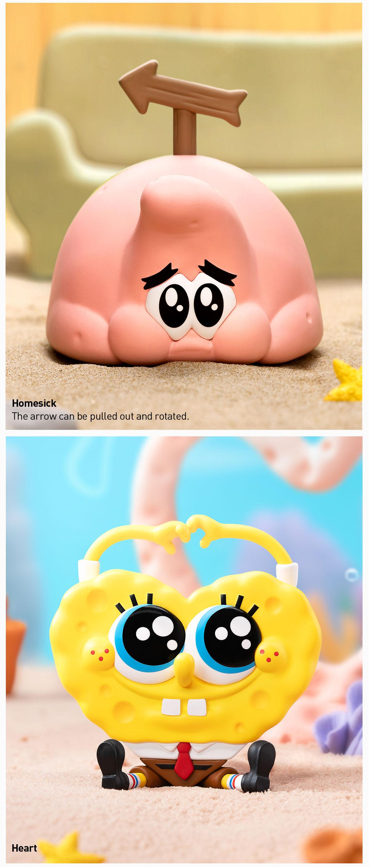 POP MART SpongeBob SquarePants Daily Quirks Series Figures, Blind Box, Mystery Box POP MART SpongeBob SquarePants Daily Quirks Series Figures, Blind Box, Mystery Box