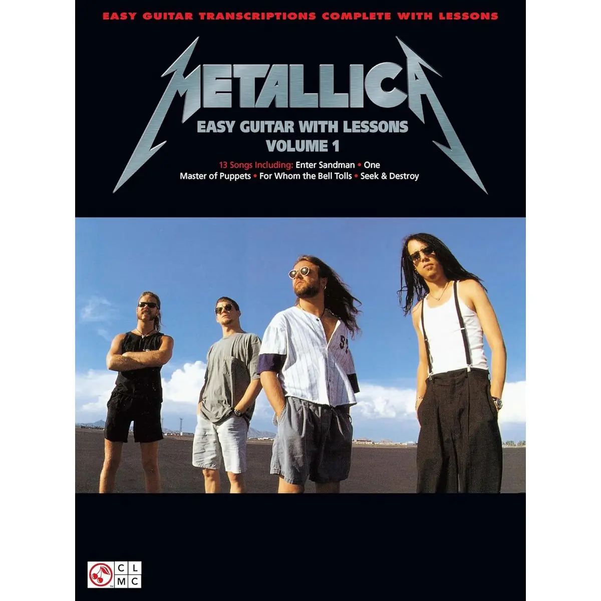 Metallica Easy Guitar Songbook with Lessons | 13 Classic Hits for Beginners Sheet Music | Includes Tablature, Chords and Lyrics | Cherry Lane Music Book for Self-Learning and Music Teacher Resource Paperback – April 1, 1995