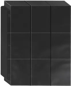 900 Pockets Trading Card Binder Sleeves, Baseball Card Sleeves Fit for Standard Size Sport Cards, Baseball Card Holder for 3 Ring Binder Kitoyz