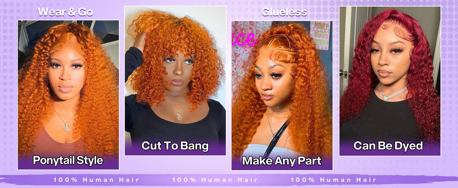 Nerkre Bob Wig Human Hair Highlight Ombre 13x4 Lace Front Wigs 4/27 Honey Blonde Wigs Human Hair