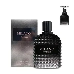 Milano Cologne for Men - Woody Aromatic Fragrance with Floral Twist & Mineral Notes - Edgy Masculine Scent for Everyday Use - Aromatic Citrusy & Long-Lasting Perfume