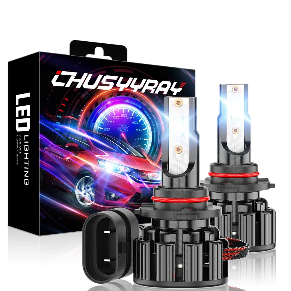 Para For Chevy Silverado 1500 2500 2007 2008 2009 2010 2011 2012 2013 2014 2015- 6000K LED Faros Kit de Luz Alta High Lumen Headlight Truck Led Headlamp
