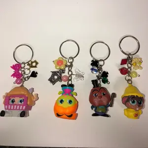 A in land characters doorables keychains