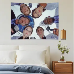 Tapestry Funny Tapestry Cute Room Decor House MD Wall Coverings Tapestries Aesthetic Flag Room Decor Headboard Wallpaper Background Cloth Diy Decorative Decoration Starry Sky Pattern