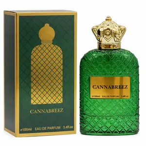 Cannabreez Cologne for Men 3.4oz/100ml eau de parfum, Bergamot, Lemon, Woody, Musk, Fragrance for Men