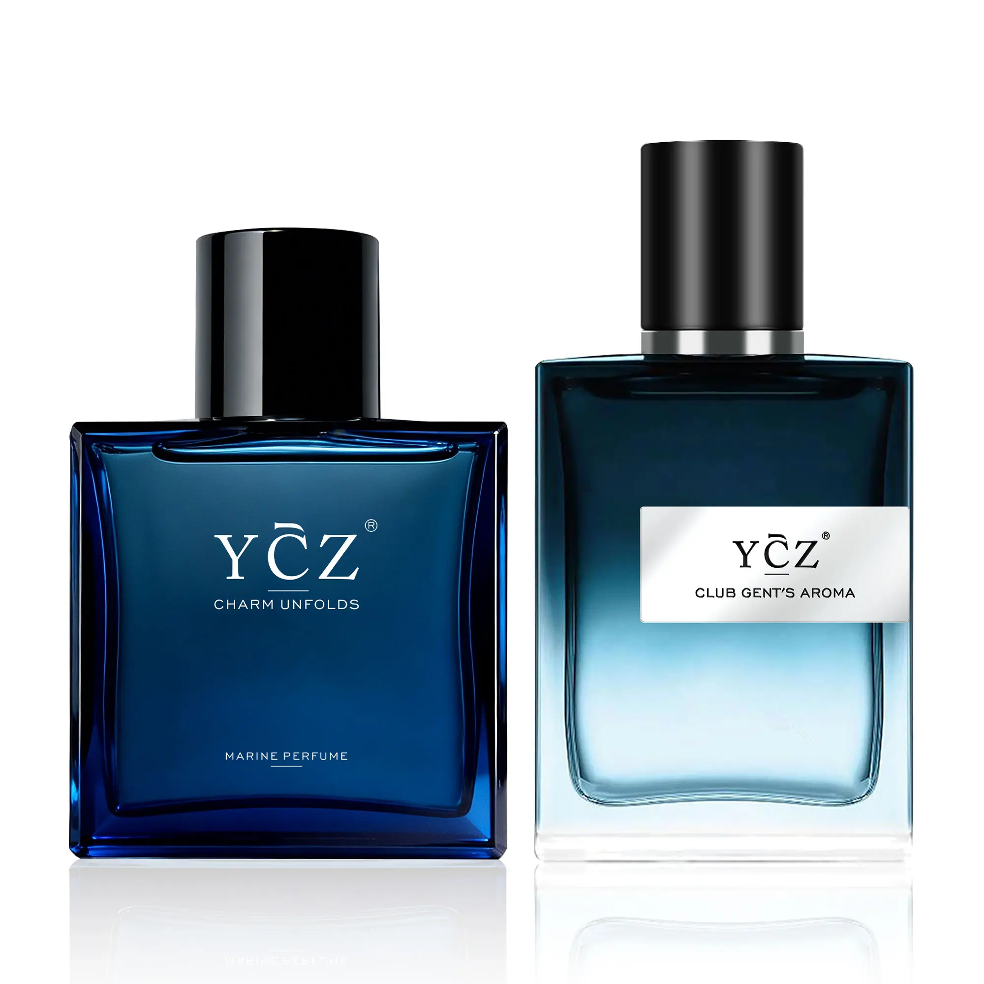 [YCZ] Magnetic Nights Fragrance Duo 2×1.7 fl oz | 2-Piece Men's Eau de Parfum Collection, Long-Lasting for Dates, Parties & Everyday Wear, From Quiet Confidence to Nightlife Energy,summer outifit,back to school