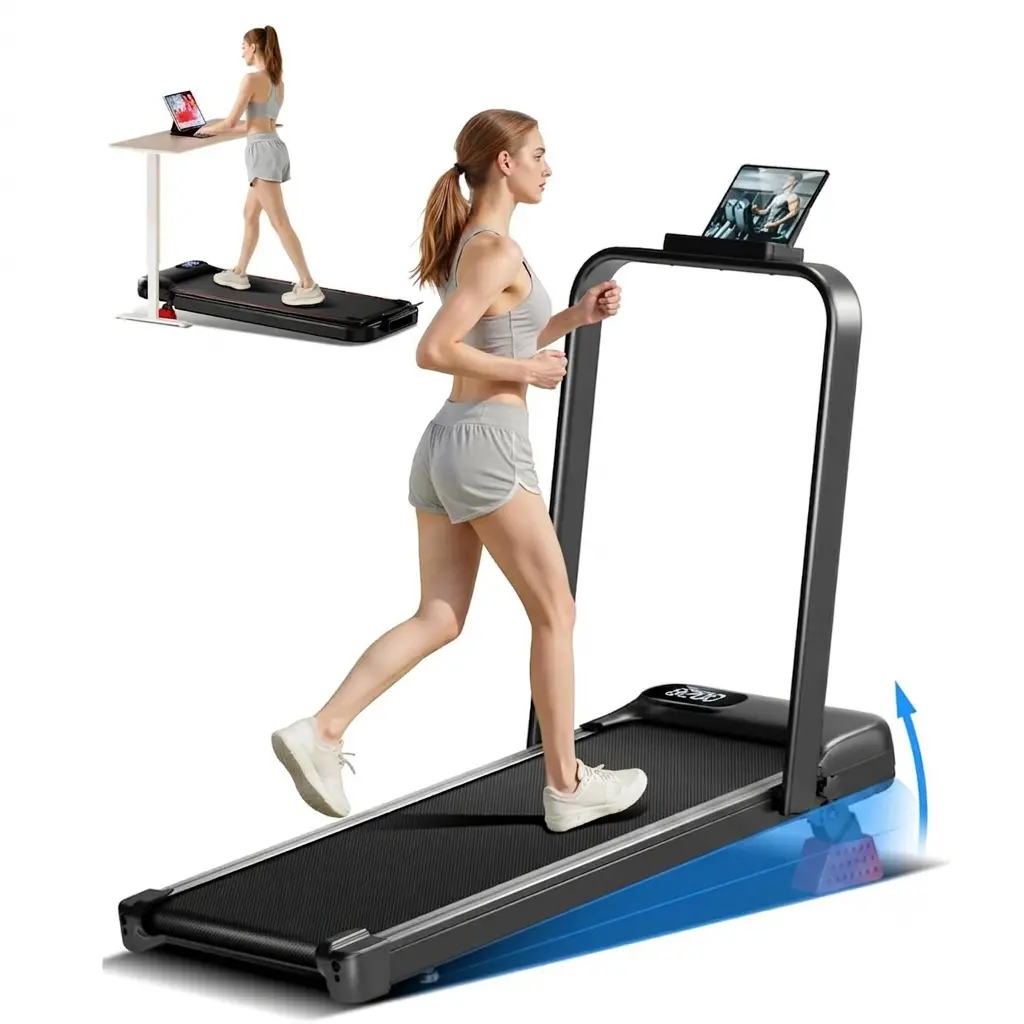 UMAY Under Desk Incline Treadmill, High Definition Big Screen Walking Pad with Incline for Home Small, 2.5 HP Quiet Brushless, 300 LBS Capacity, SummerVibes outdoorfun Home Gym Equipment Home Workout Equipment tiktokshopbacktoschool