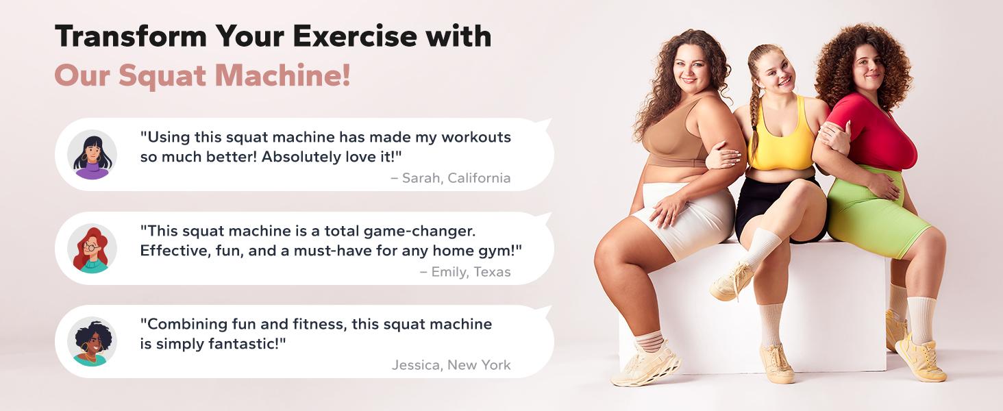 MERACH Squat Machine Glutes Workout Adjustable Resistance Foldable Exercise Equipment Leg Exercise Machine Rowing Machine Home Gym TikTokShopBlackFriday SpringStatements