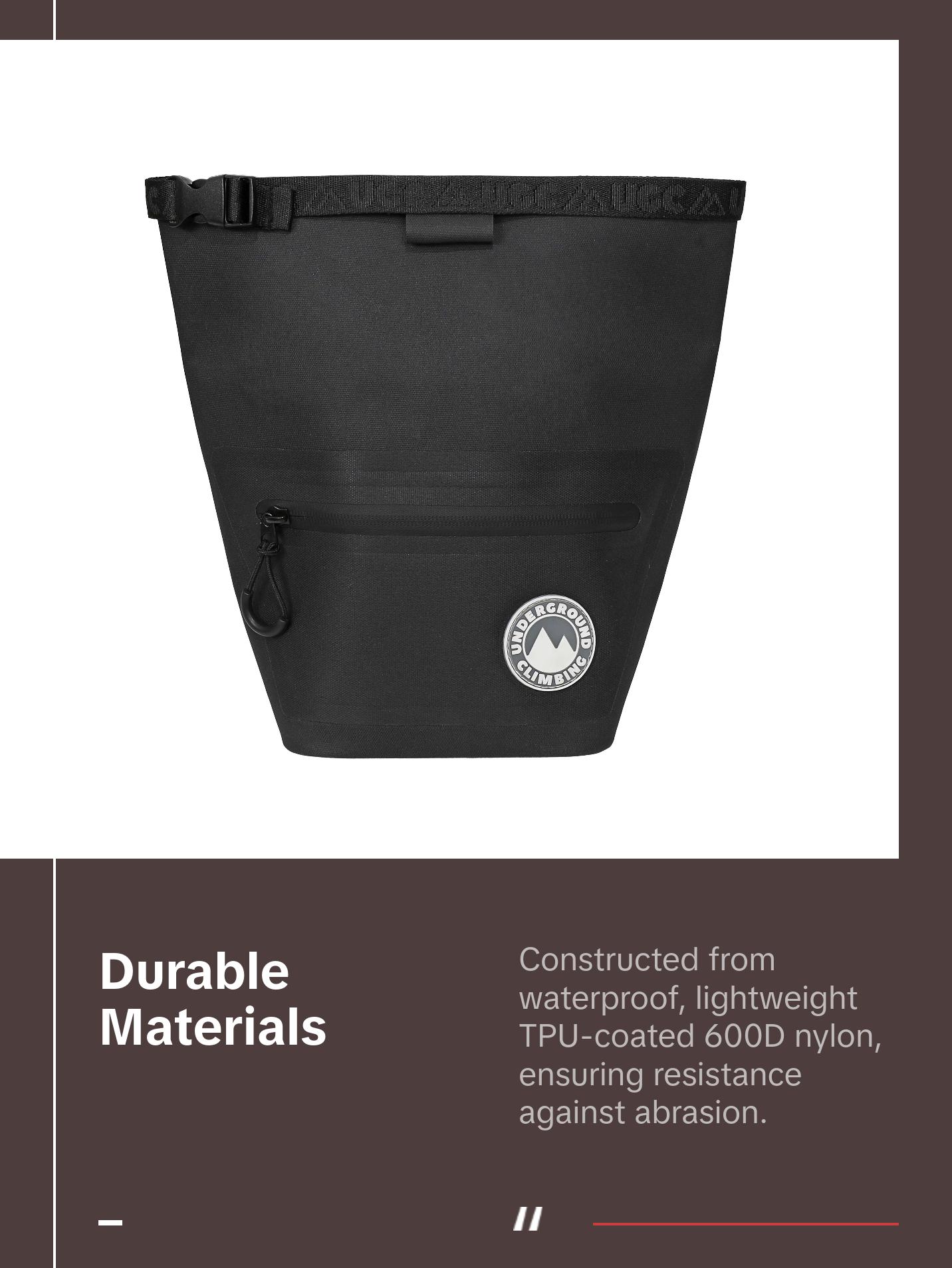 Chalk Bucket 2.0 (Stealth) - Magnetic Closure