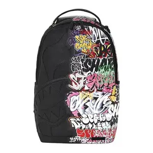 Sprayground Graffiti Streetwear Backpack | Iconic Urban Design | Durable Spacious Unisex Bag for Daily/Travel/School | Trendy Street Art Style