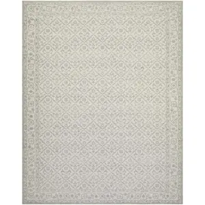 Nabela Noor Home x Livabliss Maan II Machine Woven Rug, Gray
