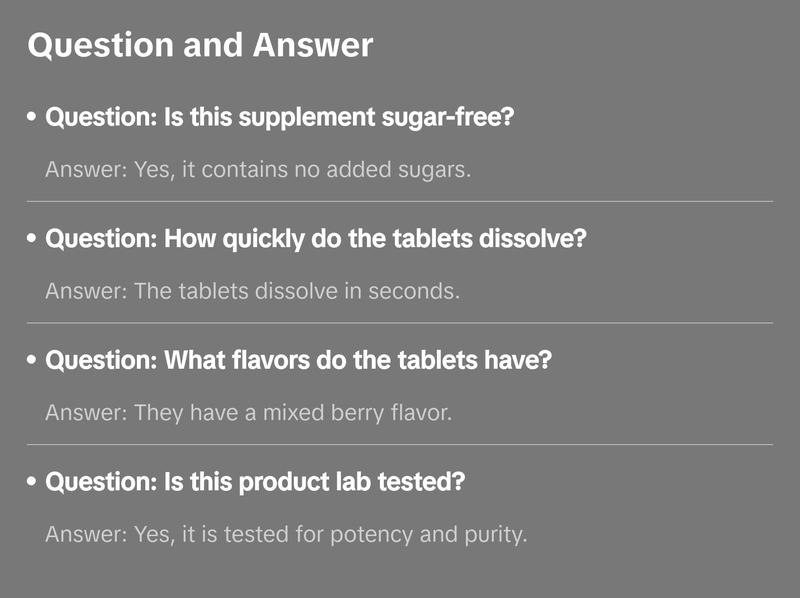 Zinc Elderberry Kids ActivMelt® Instant Dissolve Tablets