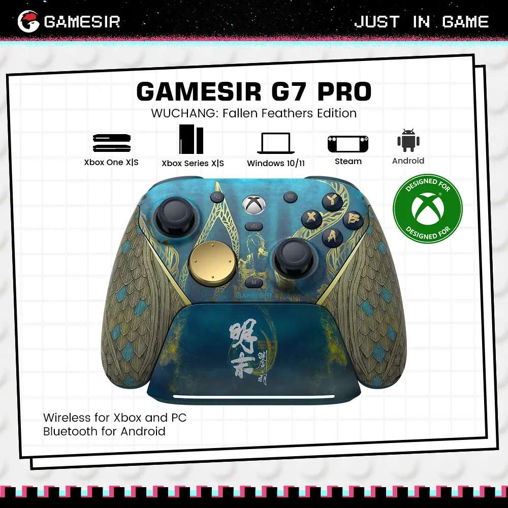 GameSir G7 Pro WUCHANG: Fallen Feathers Edition | Wireless Controller for Xbox