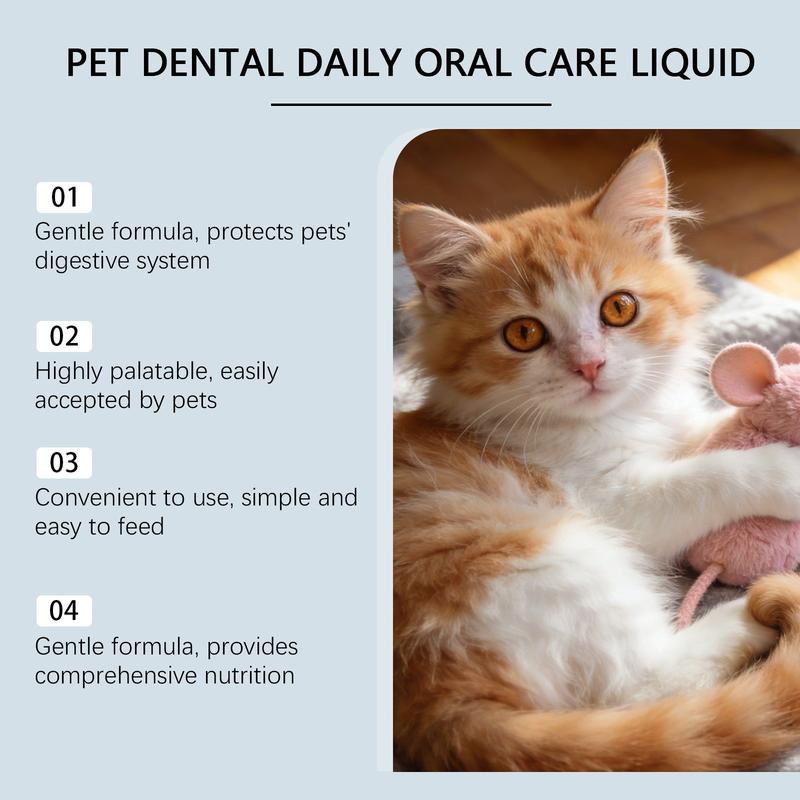 Pet Dental Oral Care Solution – Easy Daily Dental Care for Your Pet