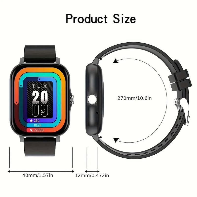 【Valentine's Day gifts for 2026】Smart watch, wireless talking/dialing, multi-sport mode, call reminder and rejection, SMS reminder, message reminder, various APP reminders, multi-function display, HD screen,Suitable for both men and women.