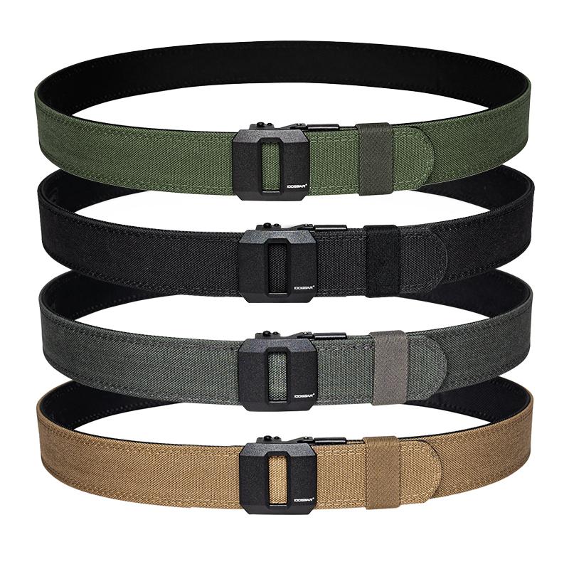 IDOGEAR Men's 1.5" Ratchet Nylon Belt Quick Release Buckle Sport Belt CCW Belts 3430 SpringStatements