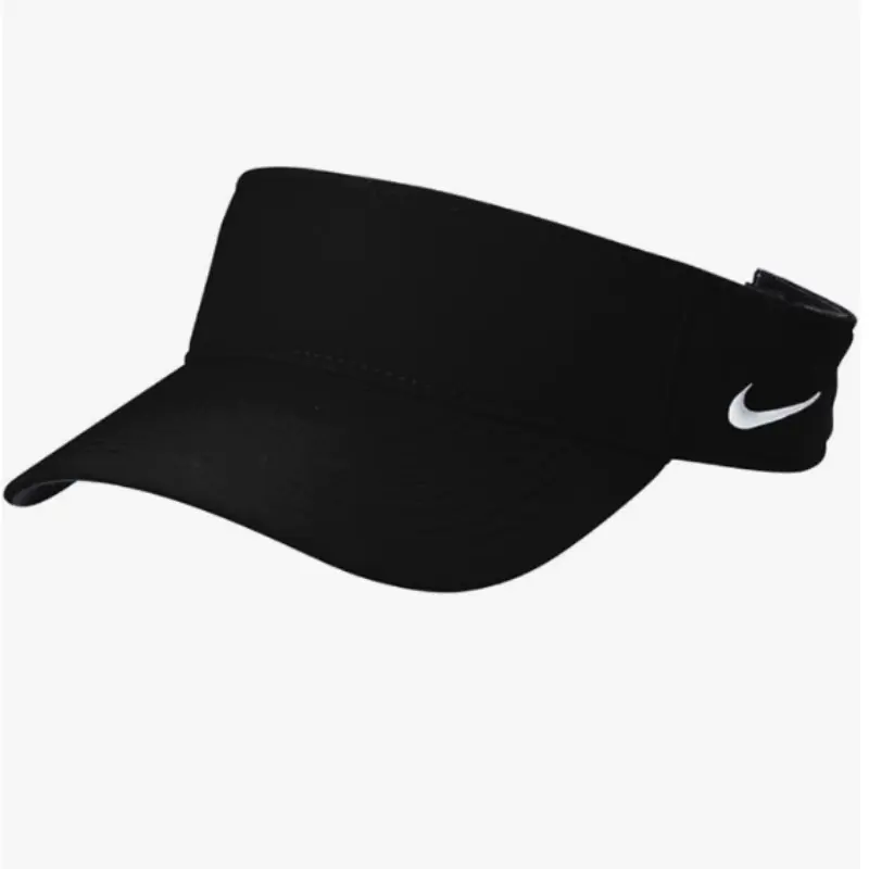 NIKE Unisex Dri-FIT Aerobill Sun Visor Shield Sports & Outdoor Hat - 100% Polyester Durable Breathable, Laser Perforated Ventilated, Adjustable Sport Style Cap, Breathable Outdoor Hat, Outdoor Ventilated Cap