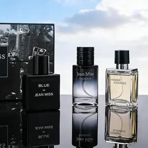 Men’s eau de toilette perfume, 3-bottle set for long-lasting, captivating fragrance; suitable for work, travel, and everyday use; men’s gift; Christmas and birthday present; men’s fragrance travel set