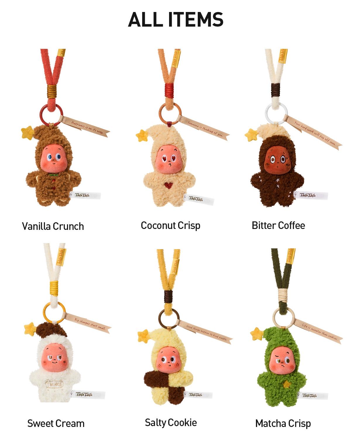 POP MART Twinkle Twinkle Savor the Moment Series-Fresh-Baked Mini Cookies Plush Pendant Blind Box