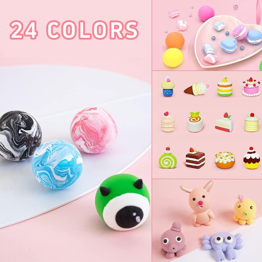 36 Color Air Drying Clay Set, ultra light clay belt carving tool - perfect for DIY crafts and novelty toys Colorful Paper Material Art Markers Pen
